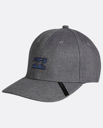 0 Boys All Day Stretch 6-Panel Fitted Hat  H2CF01BIP8 Billabong