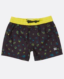 0 Toddler Boys Scribble Laybacks 10 Boardshort  H2LB09BIP8 Billabong