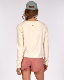 2 Crop Crew Sweatshirt White H3CR03BIP8 Billabong