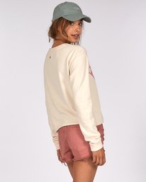 3 Crop Crew Sweatshirt White H3CR03BIP8 Billabong