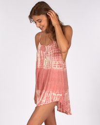 2 Turn Away Dress Orange H3DR15BIP8 Billabong