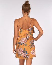 2 Done Down Dress Jaune H3DR18BIP8 Billabong