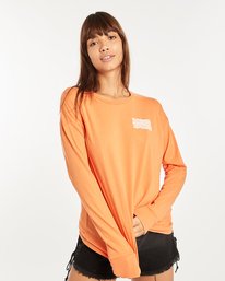 2 Boyfriend Long Sleeve T-Shirt Naranja H3LS02BIMU Billabong