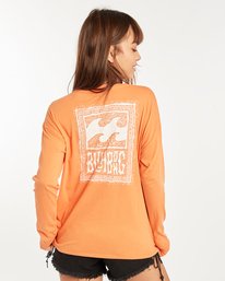3 Boyfriend Long Sleeve T-Shirt Naranja H3LS02BIMU Billabong