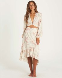 2 Dancing Til Dawn Wrap Skirt  H3SK01BIP8 Billabong