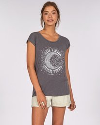 0 All Night T-Shirt Negro H3SS07BIP8 Billabong