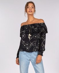 2 Swaying Palms Viscose Top  H3TP15BIP8 Billabong