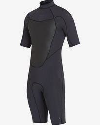 0 2/2 Absolute Comp Flatlock Back Zip Springsuit Brown H42M09BIP8 Billabong