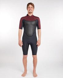 0 2/2 Absolute Comp Flatlock Back Zip Springsuit  H42M09BIP8 Billabong