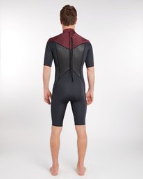 1 2/2 Absolute Comp Flatlock Back Zip Springsuit  H42M09BIP8 Billabong