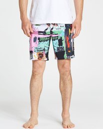 3 Factory X 19'' Boardshorts  J1BS14BIMU Billabong