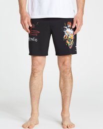 3 Fright Wig X 18'' Boardshorts  J1BS15BIMU Billabong