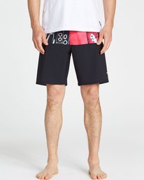 0 New Flame X 19'' Boardshorts  J1BS16BIMU Billabong