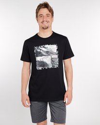 0 Morning Brisk T-Shirt Schwarz J1SS04BIS8 Billabong