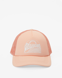 1 Across Waves - Trucker Cap voor Dames Pink JAHWQBAC Billabong