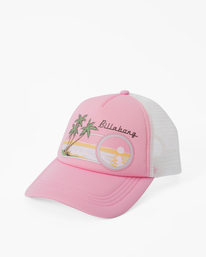 0 Across Waves - Trucker Cap voor Dames Pink JAHWQBAC Billabong