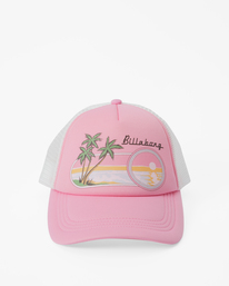 1 Across Waves - Trucker Cap voor Dames Pink JAHWQBAC Billabong