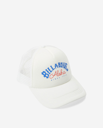 4 Across Waves - Casquette trucker pour Femme Blanc JAHWQBAC Billabong
