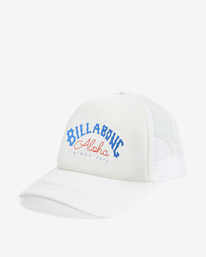 0 Across Waves - Casquette trucker pour Femme Blanc JAHWQBAC Billabong