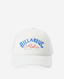 1 Across Waves - Casquette trucker pour Femme Blanc JAHWQBAC Billabong