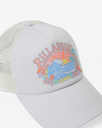 4 Aloha Forever - Casquette trucker pour Femme Blanc JAHWQBAL Billabong