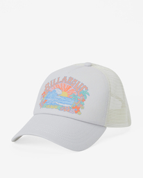 0 Aloha Forever - Casquette trucker pour Femme Blanc JAHWQBAL Billabong