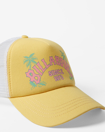 4 Aloha Forever - Trucker Cap for Women Yellow JAHWQBAL Billabong