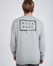 1 Die Cut Theme Crew Sweatshirt  L1CR06BIF8 Billabong