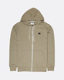 3 All Day Zip Hoodie Brown L1FL15BIF8 Billabong