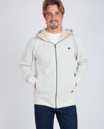 Hudson Sherpa Zip Hoodie Billabong