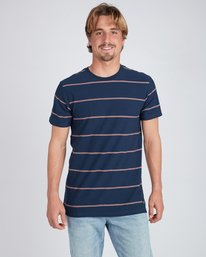 0 Die Cut Yarn Dye Stripe T-Shirt  L1JE03BIF8 Billabong