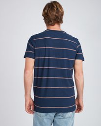 1 Die Cut Yarn Dye Stripe T-Shirt  L1JE03BIF8 Billabong