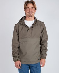 0 Boundary Shell 10K Waterproof Windbreaker Green L1JK01BIF8 Billabong