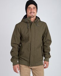 0 All Day 10K Waterproof Warm Jacket Verde L1JK14BIF8 Billabong