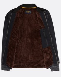 3 Bennett Sherpa Lined Bomber Jacket  L1JK15BIF8 Billabong