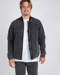 0 Bennett Sherpa Lined Bomber Jacket  L1JK15BIF8 Billabong