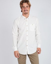 0 All Day Jaquard Long Sleeve Shirt  L1SH10BIF8 Billabong