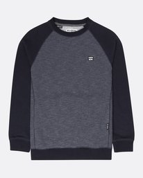 0 Boys All Day Crew Sweatshirt  L2FL02BIF8 Billabong