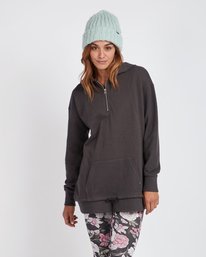 0 News Week Long V-Neck Zip Hoodie  L3FL04BIF8 Billabong