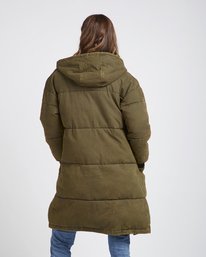 1 Under Spell Long Oversize Hooded Jacket  L3JK01BIF8 Billabong