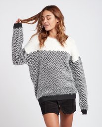 0 Cold Escape Jacquard Sweater  L3JP02BIF8 Billabong