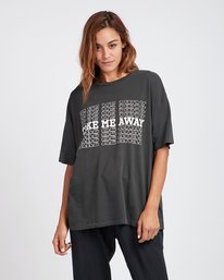 0 Take Me Away Boyfriend T-Shirt  L3SS13BIF8 Billabong