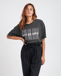 2 Take Me Away Boyfriend T-Shirt  L3SS13BIF8 Billabong