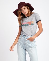 0 Roller Rink Ringer T-Shirt  L3SS18BIF8 Billabong