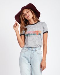 1 Roller Rink Ringer T-Shirt  L3SS18BIF8 Billabong