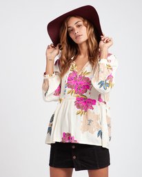 0 Downtown Babydoll Fit Top  L3TP01BIF8 Billabong