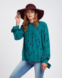 3 Night Out Loose Fit Top Green L3TP03BIF8 Billabong