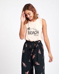 2 Day And Night Jersey Tank Beige L3TT02BIF8 Billabong