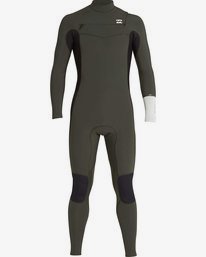 0 4/3 Furnace Revolution Chest Zip Wetsuit Brown L44M06BIF8 Billabong