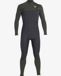 0 4/3 Furnace Absolute Chest Zip Gbs Fullsuit Wetsuit Braun L44M09BIF8 Billabong